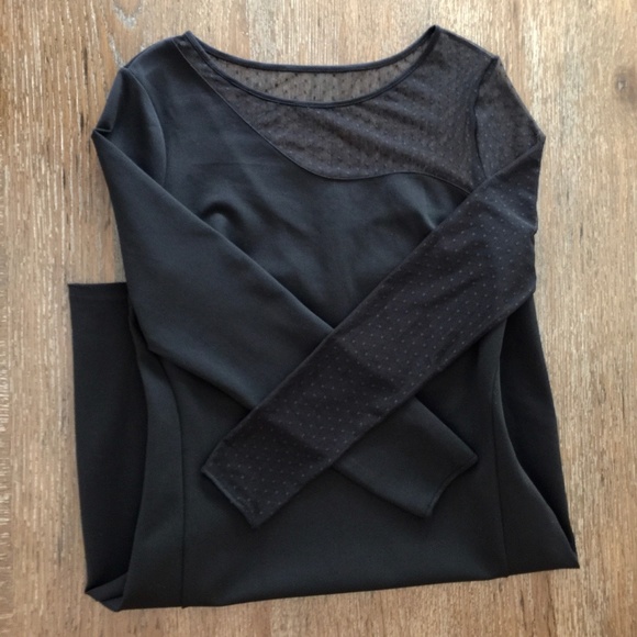 Halston Heritage black stretchy sheath dress - Picture 12 of 16